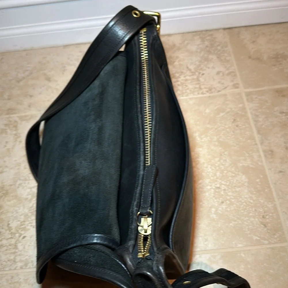 Vintage Coach Patricia Legacy  BLACK - Picture 5 of 9